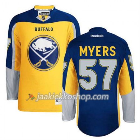 Reebok Miehille NHL Buffalo Sabres Pelipaita Tyler Myers #57 Uusi Kolmas Kulta