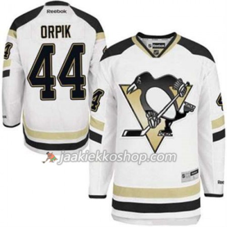 Reebok Miehille NHL Pittsburgh Penguins Pelipaita Brooks Orpik 44 Valkoinen Vieras