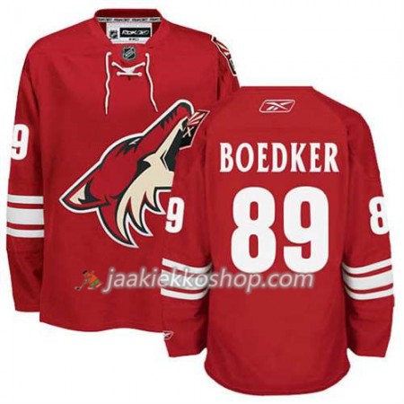 Reebok Miehille NHL Phoenix Coyotes Mikkel Boedker 89 Burgundy Punainen Koti