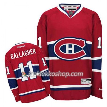Reebok Miehille NHL Montreal Canadiens Pelipaita Brendan Gallagher #11 Koti Punainen