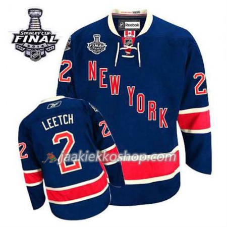 Reebok Miehille NHL New York Rangers Pelipaita Brian Leetch Sininen #2 Kolmas 2014 Stanley Cup Reebok Miehille NHL New York Rangers Pelipaita Brian Leetch Sininen #2 Kolmas 2014 Stanley Cup