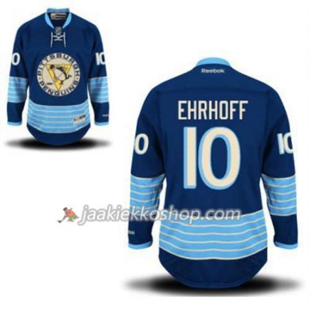 Reebok Miehille NHL Pittsburgh Penguins Pelipaita Christian Ehrhoff 10 Sininen Kolmas