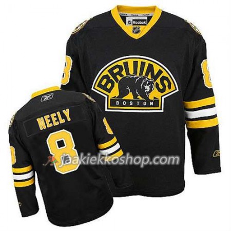 Reebok Miehille NHL Boston Bruins Pelipaita Cam Neely #8 Kolmas Musta