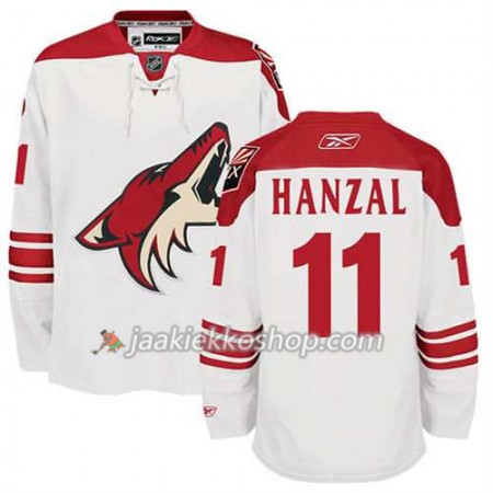 Reebok Miehille NHL Phoenix Coyotes Martin Hanzal 11 Valkoinen Vieras