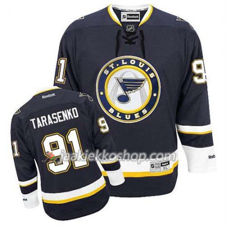 Reebok Miehille NHL St. Louis Blues Pelipaita Vladimir Tarasenko #91 Kolmas Sininen