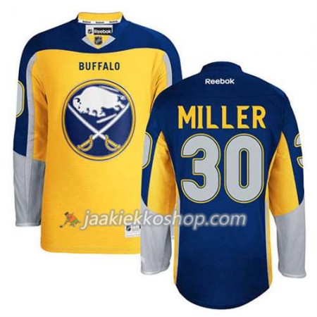 Reebok Miehille NHL Buffalo Sabres Pelipaita Ryan Miller #30 Uusi Kolmas Kulta