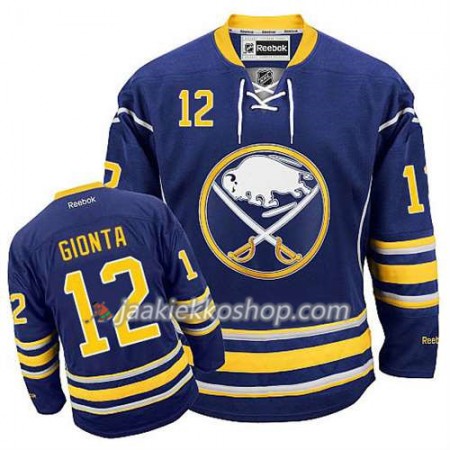 Reebok Miehille NHL Buffalo Sabres Pelipaita Brian Gionta #12 Koti Sininen