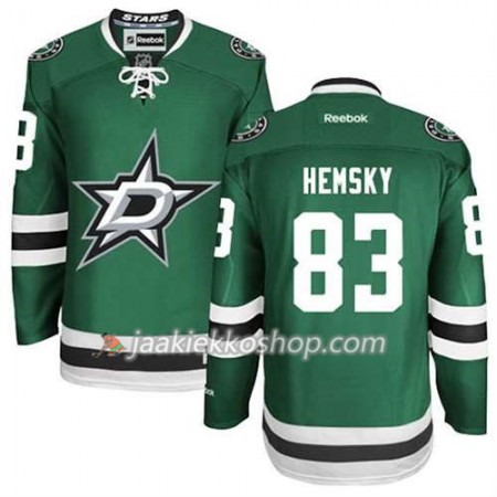 Reebok Miehille NHL Dallas Stars Pelipaita Ales Hemsky #83 Koti Vihreä