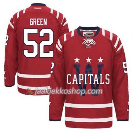 Reebok Miehille NHL Washington Capitals Pelipaita Mike Vihreä #52 2015 Winter Classic Punainen Reebok Miehille NHL Washington Capitals Pelipaita Mike Vihreä #52 2015 Winter Classic Punainen