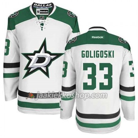 Reebok Miehille NHL Dallas Stars Pelipaita Alex Goligoski #33 Vieras Valkoinen