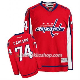 Reebok Miehille NHL Washington Capitals Pelipaita John Carlson #74 Koti Punainen