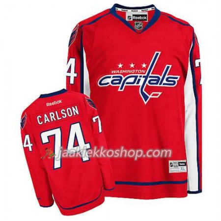 Reebok Miehille NHL Washington Capitals Pelipaita John Carlson #74 Koti Punainen
