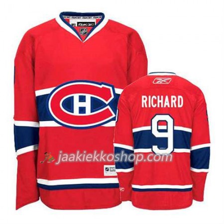 Reebok Miehille NHL Montreal Canadiens Pelipaita Maurice Richard #9 Koti Punainen
