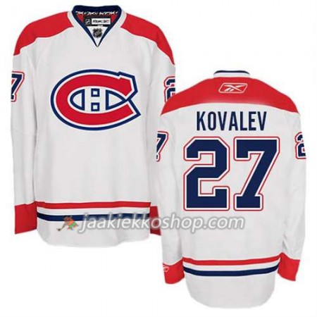 Reebok Miehille NHL Montreal Canadiens Pelipaita Alexei Kovalev #27 Vieras Valkoinen