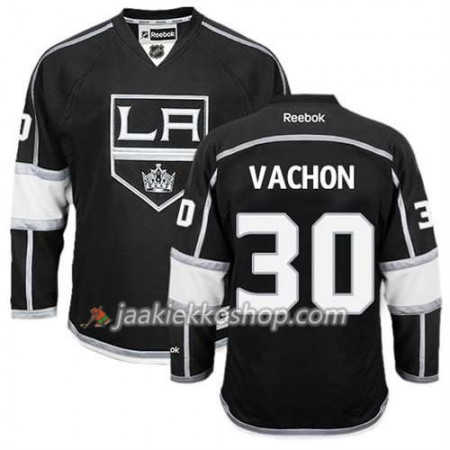 Reebok Miehille NHL Los Angeles Kings Pelipaita Rogie Vachon #30 Koti Musta