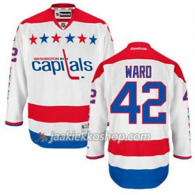 Reebok Miehille NHL Washington Capitals Pelipaita Joel Ward #42 Kolmas Valkoinen