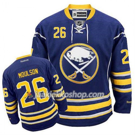 Reebok Miehille NHL Buffalo Sabres Pelipaita Matt Moulson #26 Koti Sininen