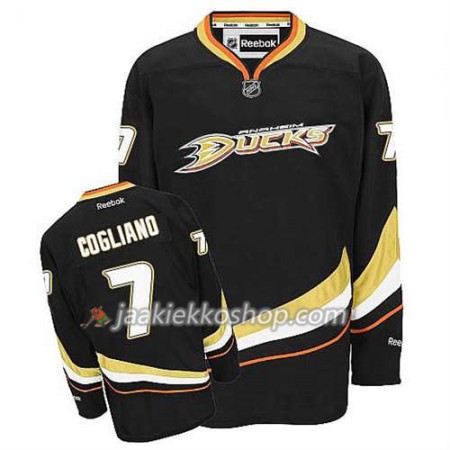 Reebok Miehille NHL Anaheim Ducks Pelipaita Andrew Cogliano #7 Koti Musta