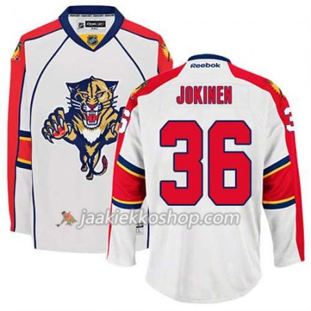 Reebok Miehille NHL Florida Panthers Pelipaita Jussi Jokinen #36 Vieras Valkoinen