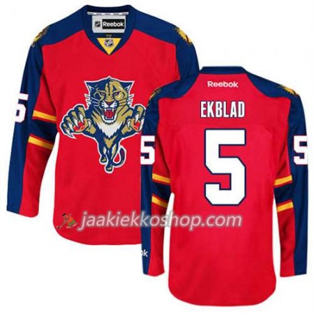 Reebok Miehille NHL Florida Panthers Pelipaita Aaron Ekblad #5 Koti Punainen