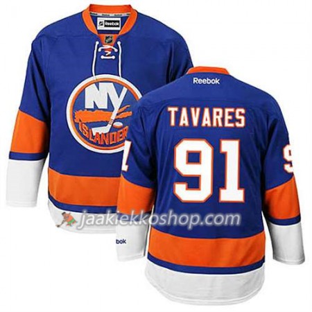 Reebok Miehille NHL New York Islanders Pelipaita John Tavares Authentic #91 Koti Sininen