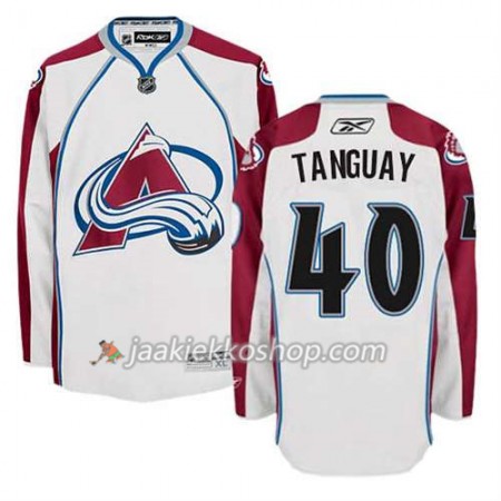 Reebok Miehille NHL Colorado Avalanche Pelipaita Alex Tanguay #40 Vieras Valkoinen