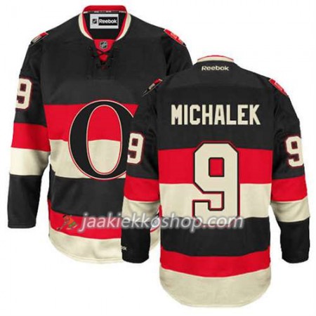 Reebok Miehille NHL Ottawa Senators Pelipaita Milan Michalek #9 Uusi Kolmas Musta