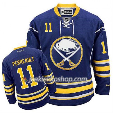 Reebok Miehille NHL Buffalo Sabres Pelipaita Gilbert Perreault #11 Koti Sininen