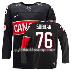 Reebok Nainen NHL Premier Kanada Team Pelipaita P.K Subban #76 Kolmas Musta Paita