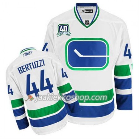 Reebok Miehille NHL Vancouver Canucks Pelipaita Todd Bertuzzi #44 Kolmas Valkoinen