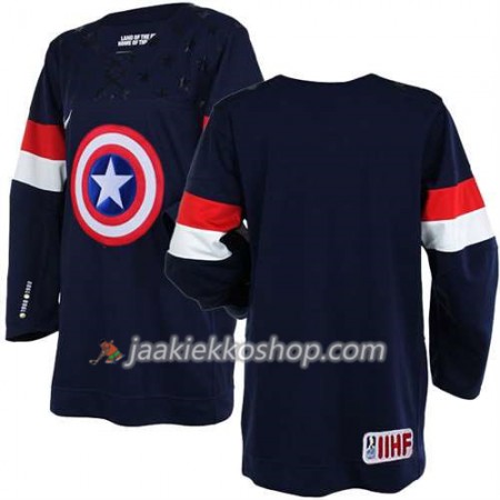 Reebok Miehille NHL Premier Olympic-USA Team Pelipaita Musta Paita