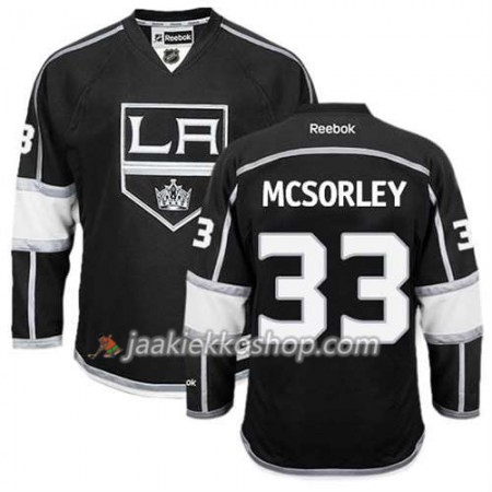 Reebok Miehille NHL Los Angeles Kings Pelipaita Marty Mcsorley #33 Koti Musta