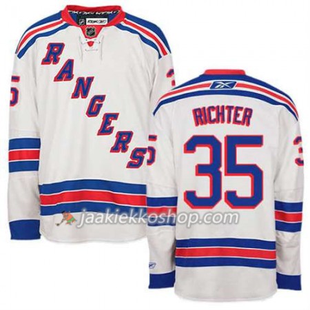 Reebok Miehille NHL New York Rangers Pelipaita Mike Richter #35 Vieras Valkoinen Reebok Miehille NHL New York Rangers Pelipaita Mike Richter #35 Vieras Valkoinen