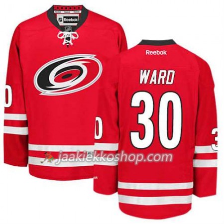 Reebok Miehille NHL Carolina Hurricanes Pelipaita Cam Ward #30 Koti Punainen