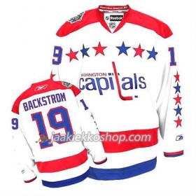 Reebok Miehille NHL Washington Capitals Pelipaita Nicklas Backstrom #19 Kolmas Valkoinen