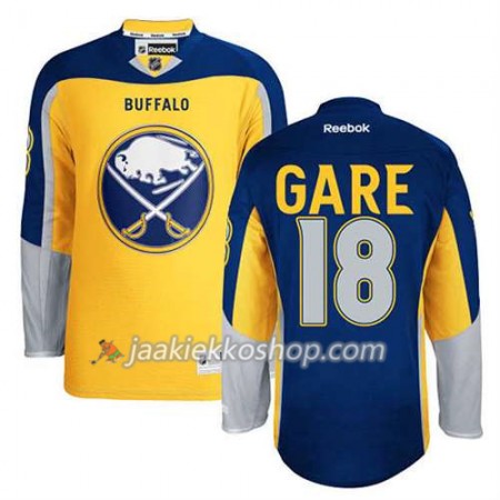 Reebok Miehille NHL Buffalo Sabres Pelipaita Danny Gare #18 Uusi Kolmas Kulta