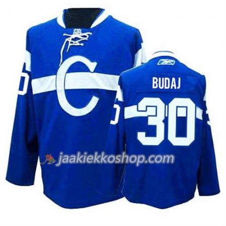 Reebok Miehille NHL Montreal Canadiens Pelipaita Peter Budaj #30 Kolmas Sininen Reebok Miehille NHL Montreal Canadiens Pelipaita Peter Budaj #30 Kolmas Sininen