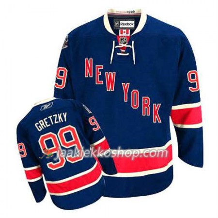 Reebok Miehille NHL New York Rangers Pelipaita Wayne Gretzky #99 Kolmas Sininen