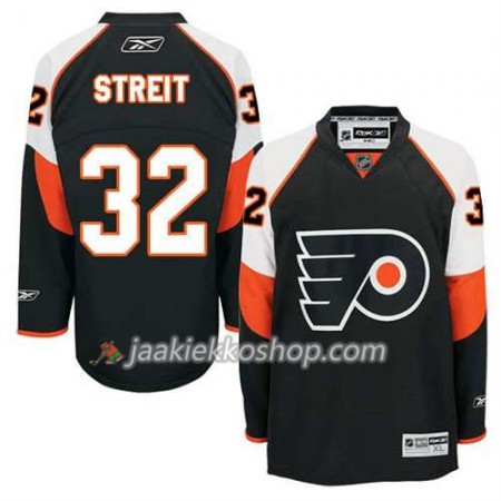 Reebok Miehille NHL Philadelphia Flyers Pelipaita Mark Streit #32 Kolmas Musta