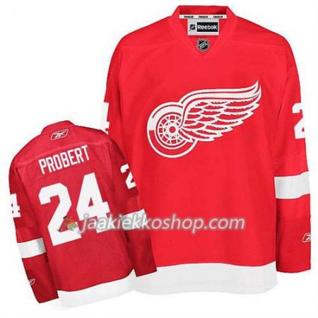 Reebok Miehille NHL Detroit Red Wings Pelipaita Bob Probert #24 Koti Punainen