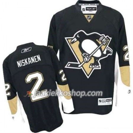 Reebok Miehille NHL Pittsburgh Penguins Pelipaita Matt Niskanen 2 Musta Koti