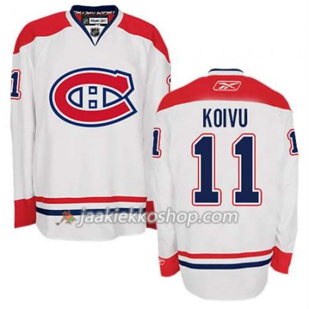Reebok Miehille NHL Montreal Canadiens Pelipaita Saku Koivu #11 Vieras Valkoinen