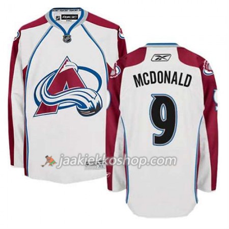 Reebok Miehille NHL Colorado Avalanche Pelipaita Lanny McDonald #9 Vieras Valkoinen