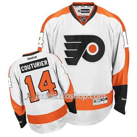 Reebok Miehille NHL Philadelphia Flyers Pelipaita Sean Couturier #14 Vieras Valkoinen