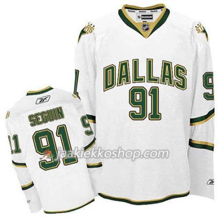 Reebok Miehille NHL Dallas Stars Pelipaita Tyler Seguin #91 Kolmas Valkoinen