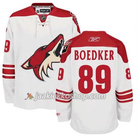 Reebok Miehille NHL Phoenix Coyotes Mikkel Boedker 89 Valkoinen Vieras