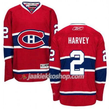 Reebok Miehille NHL Montreal Canadiens Pelipaita Doug Harvey #2 Koti Punainen