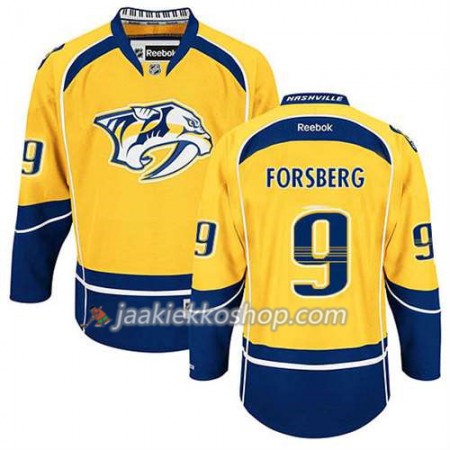 Reebok Miehille NHL Nashville Predators Pelipaita Filip Forsberg #9 Koti Kulta