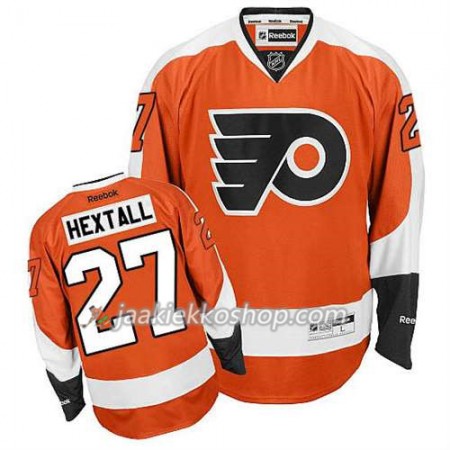 Reebok Miehille NHL Philadelphia Flyers Pelipaita Ron Hextall #27 Koti Oranssi
