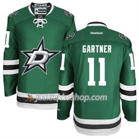 Reebok Miehille NHL Dallas Stars Pelipaita Mike Gartner #11 Koti Vihreä